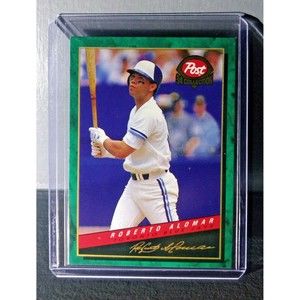 1994 Roberto Alomar Post Collection #18 Baseball Card Toronto Blue Jays